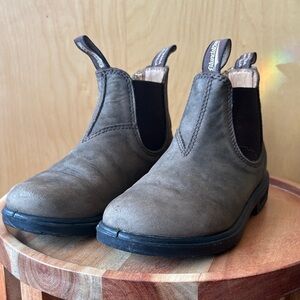 Blundstone Kids Dark Brown Boots